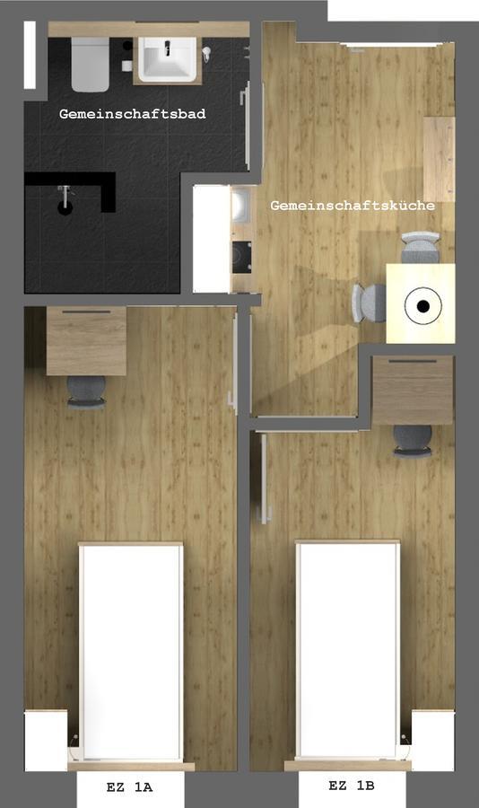 Ergolding Easy Sleep Apartmenthotel מראה חיצוני תמונה